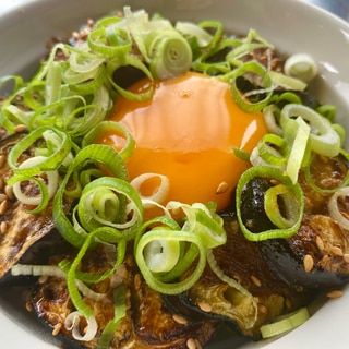 ご飯が止まらない☆悪魔の焼き茄子丼！